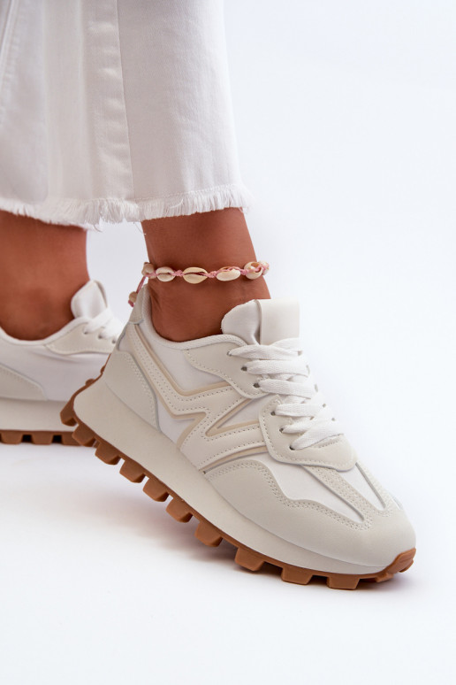 Zapatillas modelo zapatos. zapatillas Femenino el color blanco Kalelia