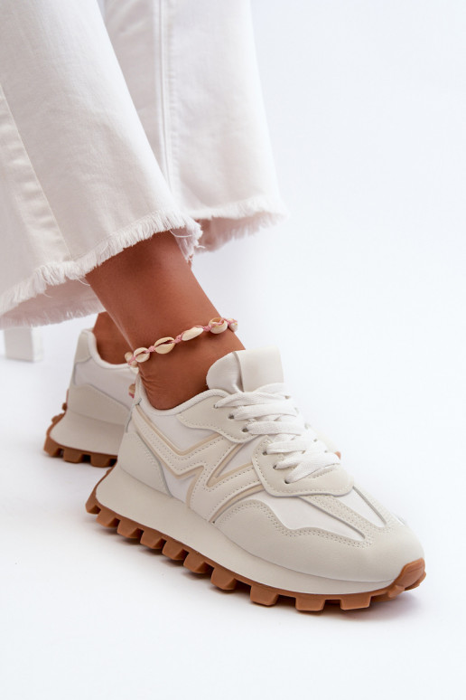 Zapatillas modelo zapatos. zapatillas Femenino el color blanco Kalelia