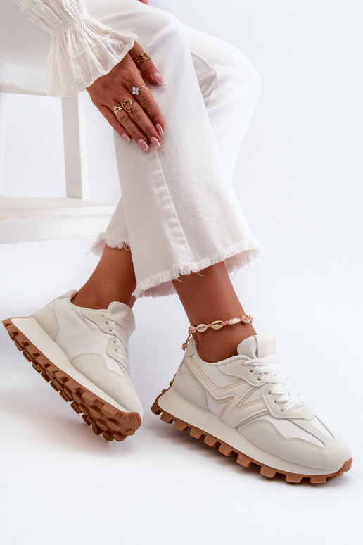 Zapatillas modelo zapatos. zapatillas Femenino el color blanco Kalelia