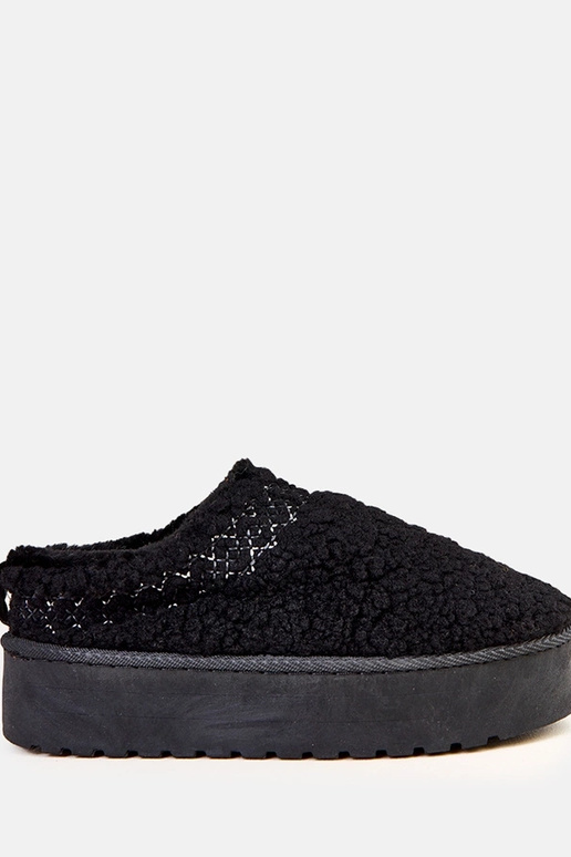 Botas de nieve negras bajas con... Botas de nieve negras bajas con...