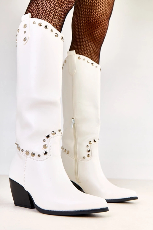 Botas de cowboy para mujer blancas... Botas de cowboy para mujer blancas...