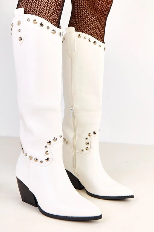 Botas de cowboy para mujer blancas... Botas de cowboy para mujer blancas...