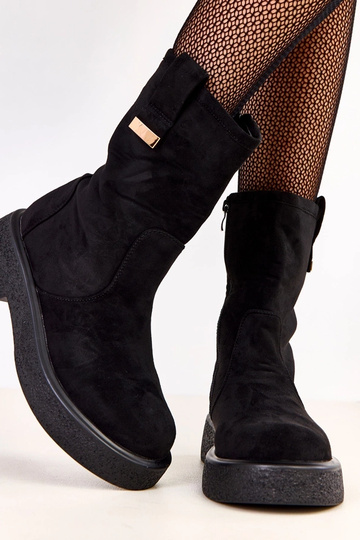 Botines de ante sintético... 2