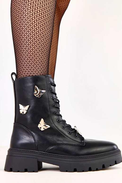 Zapatillas de trekking negras para... Zapatillas de trekking negras para...