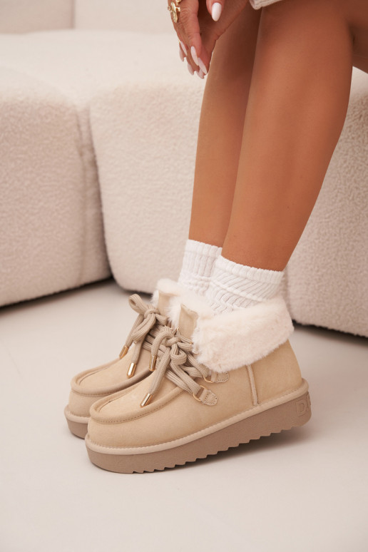 Botas de nieve FemeninoActivadoturalnego de gamuzau D.Franklin DFSH375006 color marfil Botas de nieve FemeninoActivadoturalnego de gamuzau D.Franklin DFSH375006 color marfil