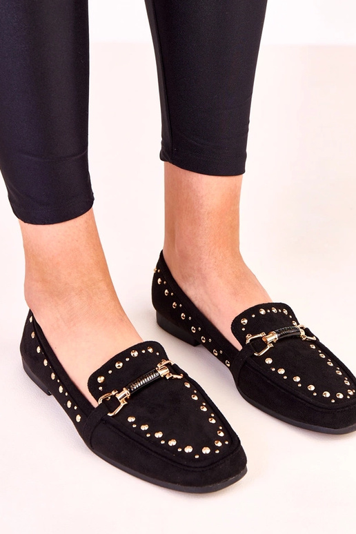 Bailarinas negras de ante sintético...