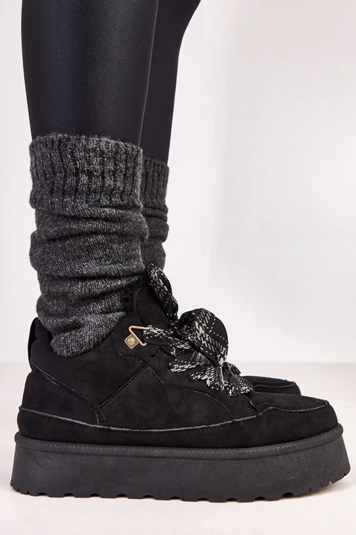 Zapatillas deportivas negras térmicas...