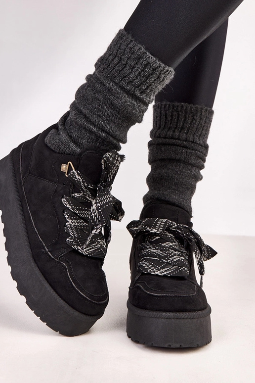 Zapatillas deportivas negras térmicas...