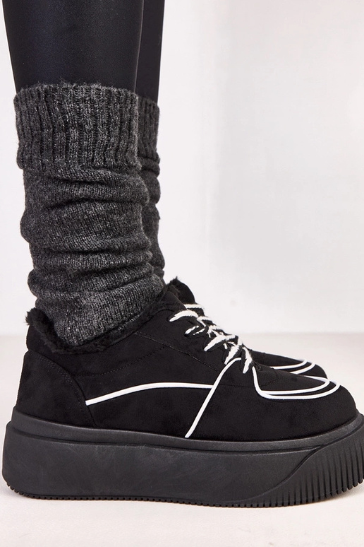 Zapatillas deportivas negras térmicas...