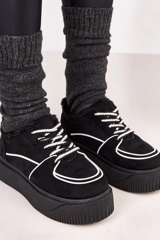 Zapatillas deportivas negras térmicas...