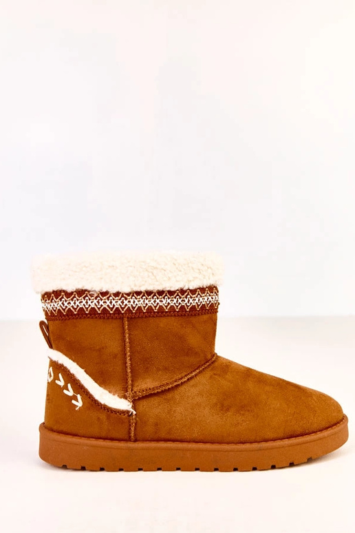 Botas de nieve bajas con bordado... Botas de nieve bajas con bordado...