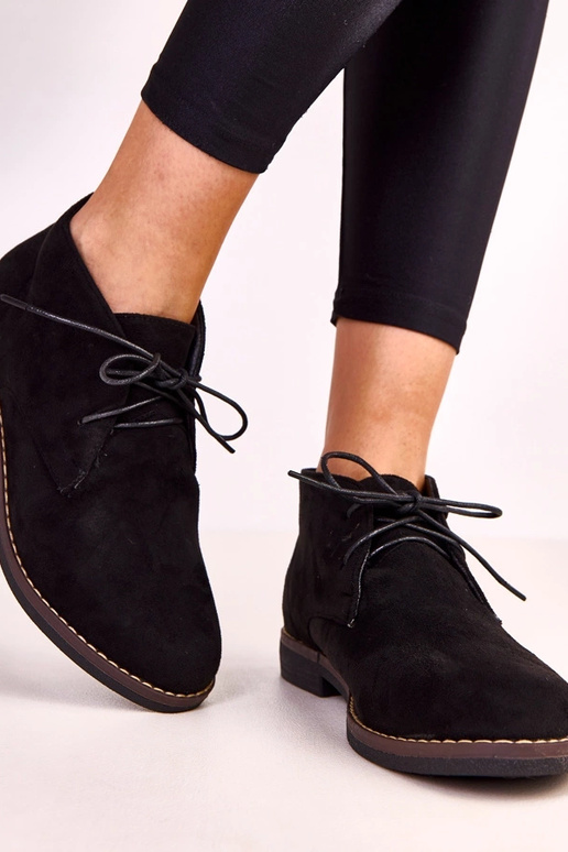 Botines negros para mujer de suela... Botines negros para mujer de suela...