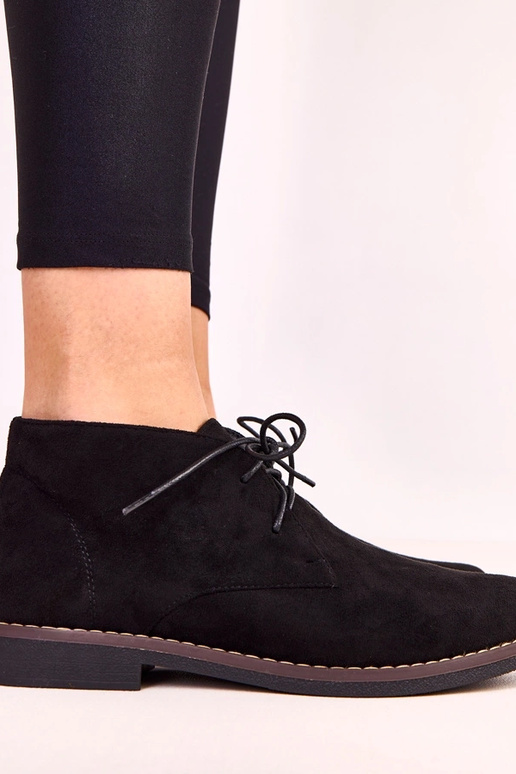 Botines negros para mujer de suela... Botines negros para mujer de suela...