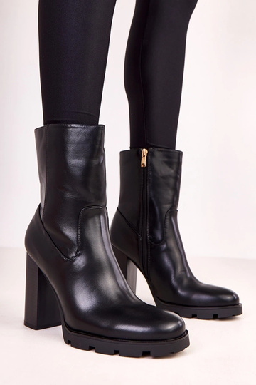 Botines negros para mujer... 2