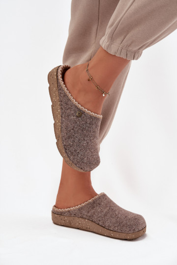 zapatos hecho en casa Zapatillas Femenino Inblu ED000031 beige