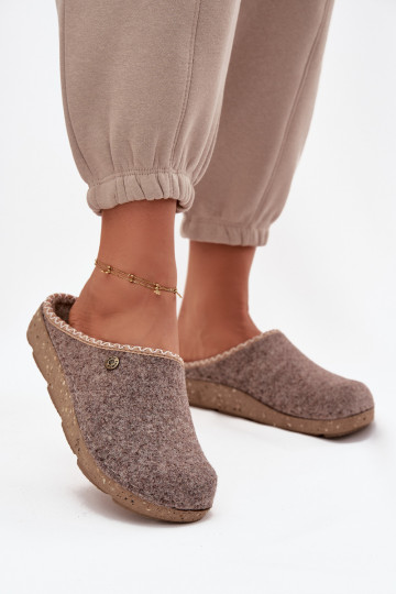 zapatos hecho en casa Zapatillas Femenino Inblu ED000031 beige 2