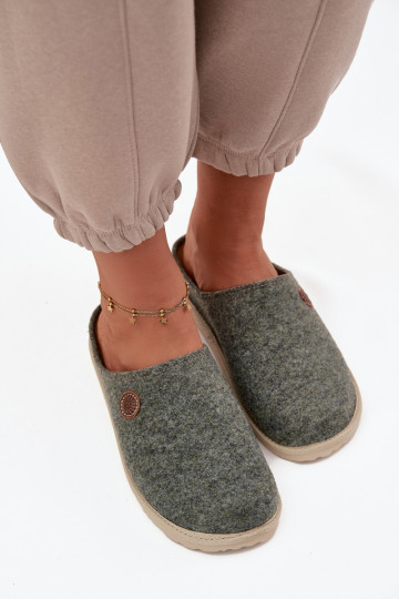 zapatos hecho en casa Zapatillas Femenino Inblu CS000047 color verde