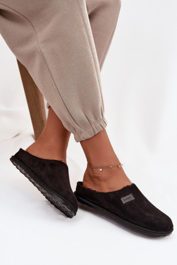 Zapatillas Femenino zapatos hecho en casa Inblu CS000045 de color negro