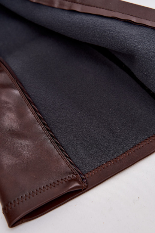 botas de mujer de cuero ecológico CzekoladoAe Oceana botas de mujer de cuero ecológico CzekoladoAe Oceana