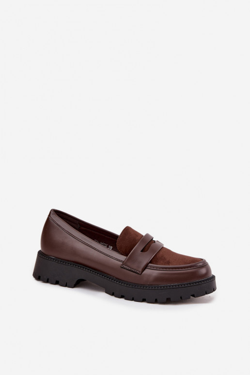 mocasines de mujer de cuero ecológico CzekoladoAe Cailen mocasines de mujer de cuero ecológico CzekoladoAe Cailen