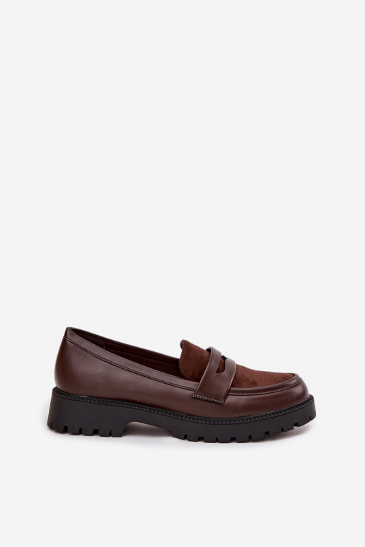 mocasines de mujer de cuero ecológico CzekoladoAe Cailen mocasines de mujer de cuero ecológico CzekoladoAe Cailen