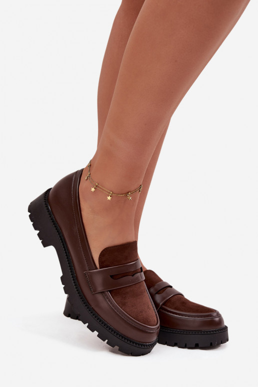 mocasines de mujer de cuero ecológico CzekoladoAe Cailen mocasines de mujer de cuero ecológico CzekoladoAe Cailen