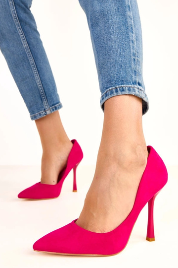 Tacones rosas de ante... 2