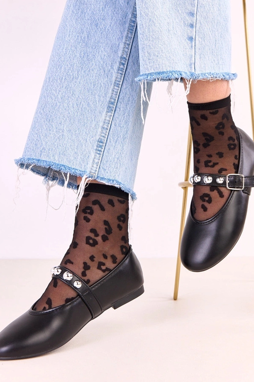 Bailarinas Faira de color negro con... Bailarinas Faira de color negro con...