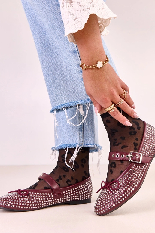 Bailarinas Mylie de color rojo... Bailarinas Mylie de color rojo...