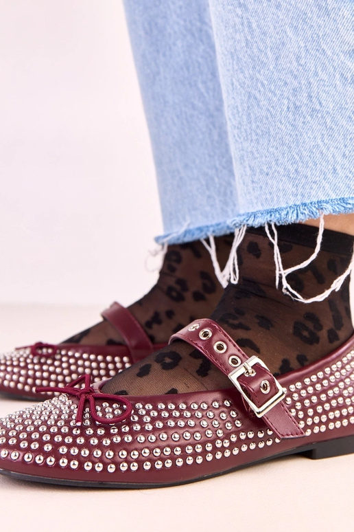 Bailarinas Mylie de color rojo... Bailarinas Mylie de color rojo...