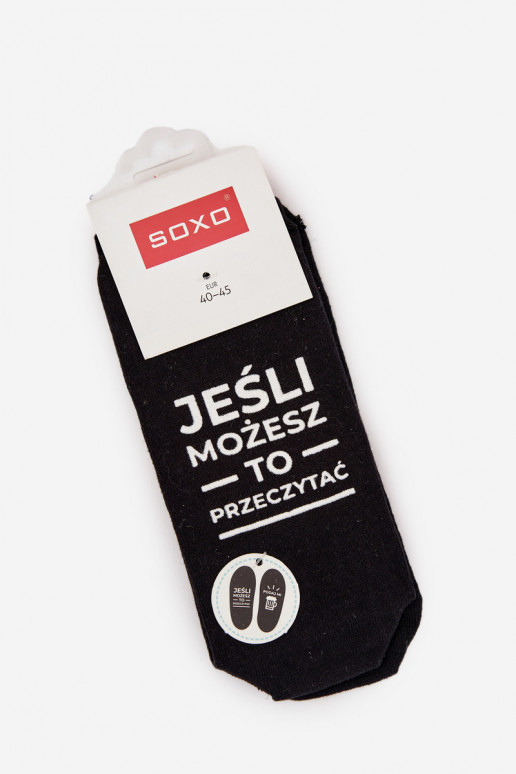 Calcetines para hombre con la inscripción "Pásame una cerveza" en color negro Calcetines para hombre con la inscripción "Pásame una cerveza" en color negro