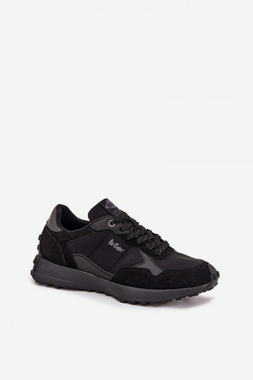 Zapatillas deportivas masculinas Lee Cooper LCJ-25-03-3796 de color negro