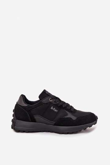 Zapatillas deportivas masculinas Lee Cooper LCJ-25-03-3796 de color negro 2