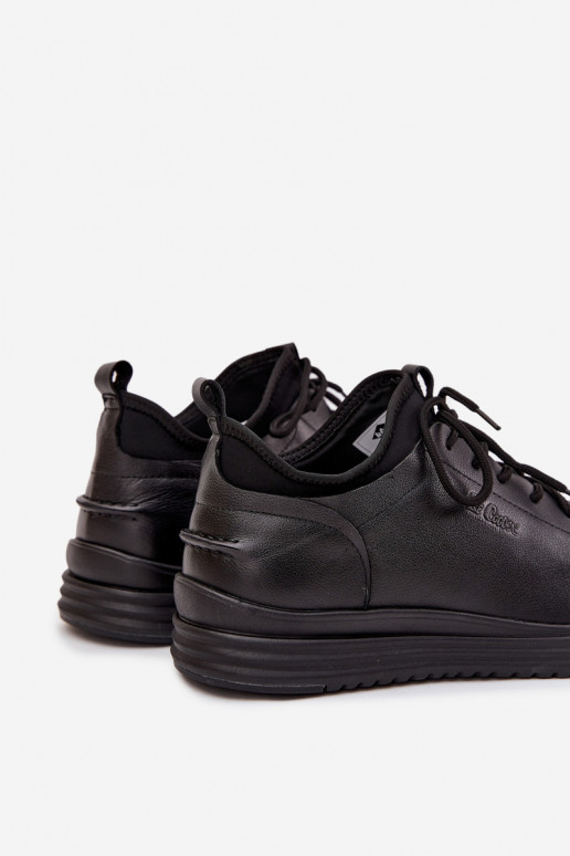 Piel Zapatos de hombre Lee Cooper LCJ-26-33-3964 de color negro Piel Zapatos de hombre Lee Cooper LCJ-26-33-3964 de color negro