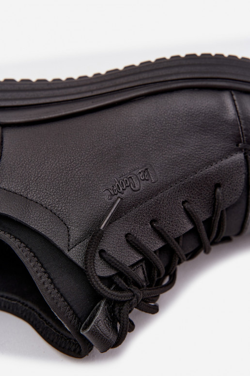 Piel Zapatos de hombre Lee Cooper LCJ-26-33-3964 de color negro Piel Zapatos de hombre Lee Cooper LCJ-26-33-3964 de color negro