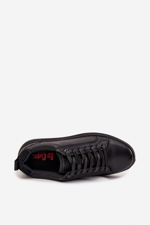 Piel Zapatillas modelo zapatos. Tiene quesculino Lee Cooper LCJ-25-33-3965 de color negro Piel Zapatillas modelo zapatos. Tiene quesculino Lee Cooper LCJ-25-33-3965 de color negro