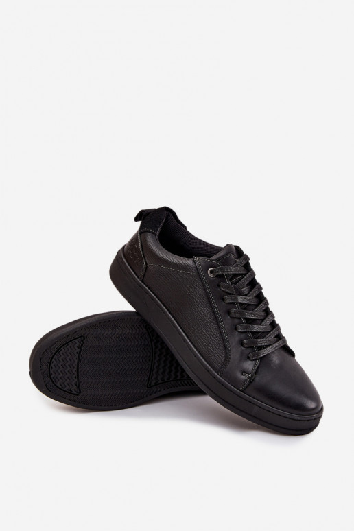 Piel Zapatillas modelo zapatos. Tiene quesculino Lee Cooper LCJ-25-33-3965 de color negro Piel Zapatillas modelo zapatos. Tiene quesculino Lee Cooper LCJ-25-33-3965 de color negro