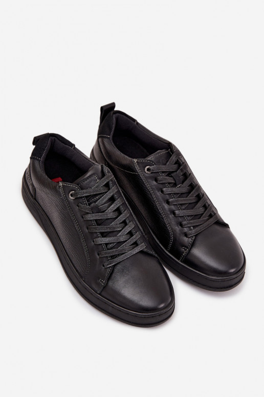 Piel Zapatillas modelo zapatos. Tiene quesculino Lee Cooper LCJ-25-33-3965 de color negro Piel Zapatillas modelo zapatos. Tiene quesculino Lee Cooper LCJ-25-33-3965 de color negro