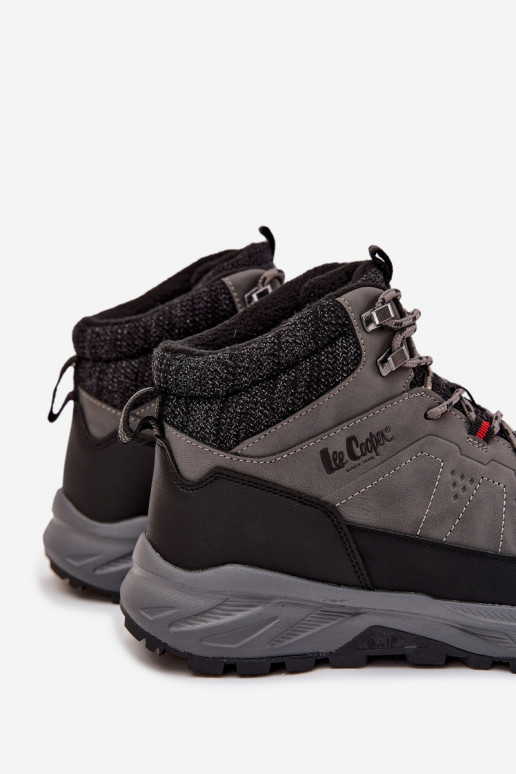 botas de montaña Tiene quesculino calentamiento Lee Cooper LCJ-25-01-3722M color gris botas de montaña Tiene quesculino calentamiento Lee Cooper LCJ-25-01-3722M color gris