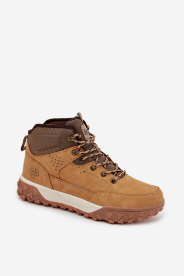 Botas de invierno Tiene quesculino zapatos calentamiento Lee Cooper LCJ-25-01-3726 color marrón