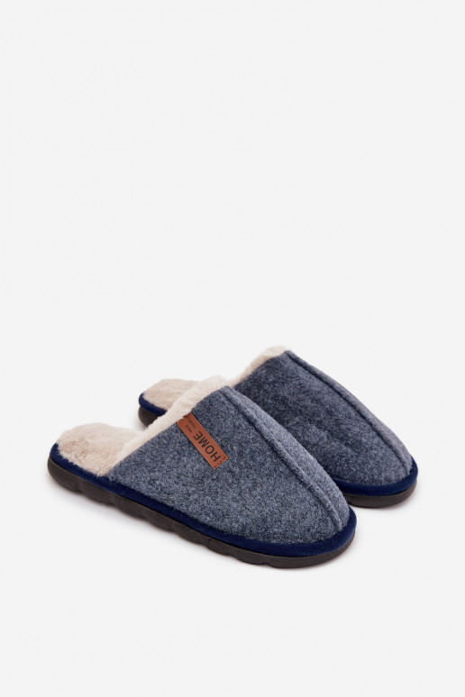 Zapatillas Tiene quesculino calentamiento con pelo dentro azul oscuro Darielle Zapatillas Tiene quesculino calentamiento con pelo dentro azul oscuro Darielle