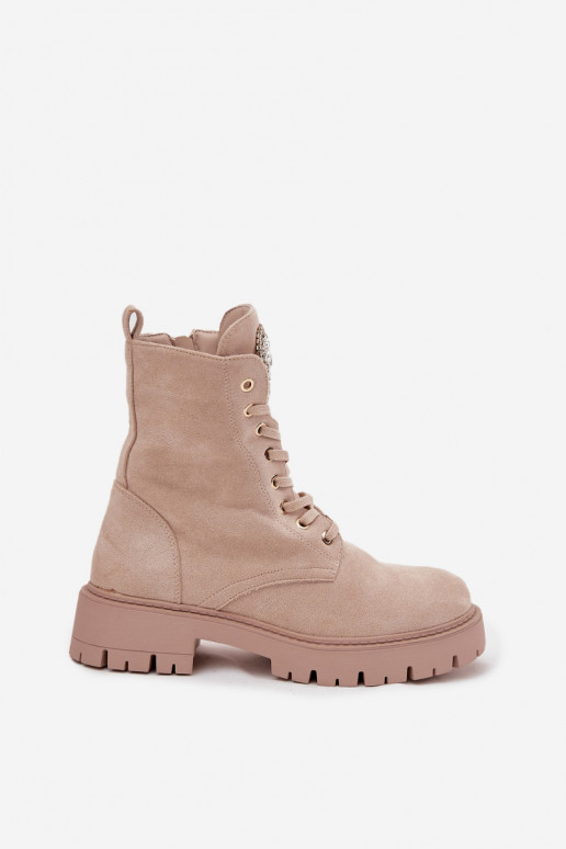 botines de trabajo Femenino con ojos brillantes Activado Języku color marfil Rosira botines de trabajo Femenino con ojos brillantes Activado Języku color marfil Rosira