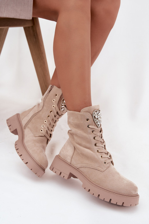 botines de trabajo Femenino con ojos brillantes Activado Języku color marfil Rosira botines de trabajo Femenino con ojos brillantes Activado Języku color marfil Rosira