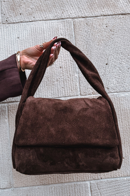 Skórzana de gamuzaoAa Tiene queno CzekoladoAa Monelle