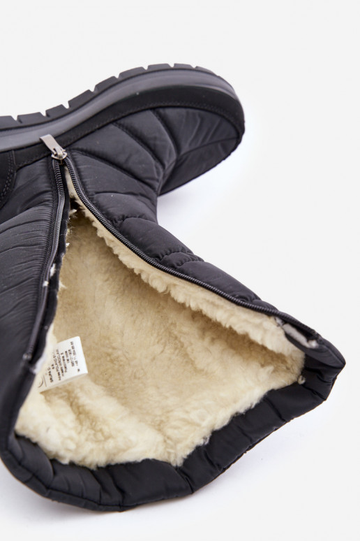 Femenino Botas de nieve Con decoración Progress PROGJ-24-147 de color negro Femenino Botas de nieve Con decoración Progress PROGJ-24-147 de color negro