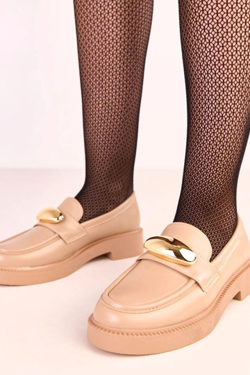 Mocasines color arena con...