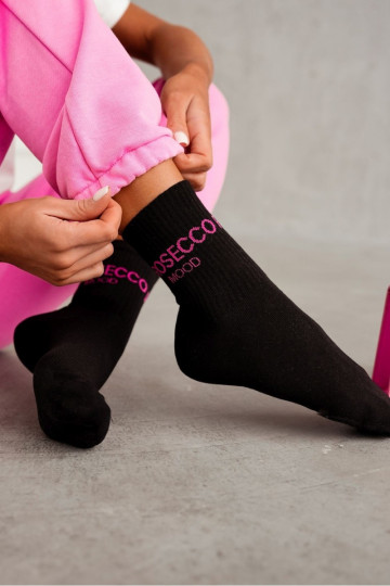 Calcetines de mujer PROSECCO MOOD, color negro