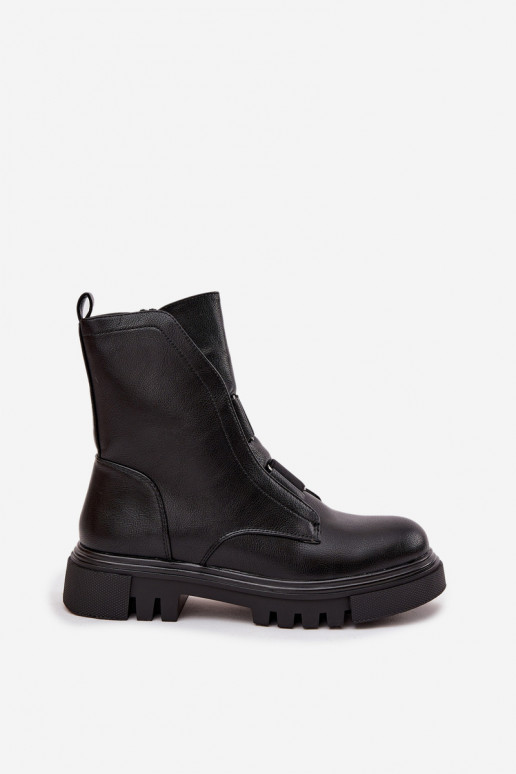 calentamiento botines de trabajo Femenino Al castillo Eko Piel de color negro Tiene queilyra calentamiento botines de trabajo Femenino Al castillo Eko Piel de color negro Tiene queilyra