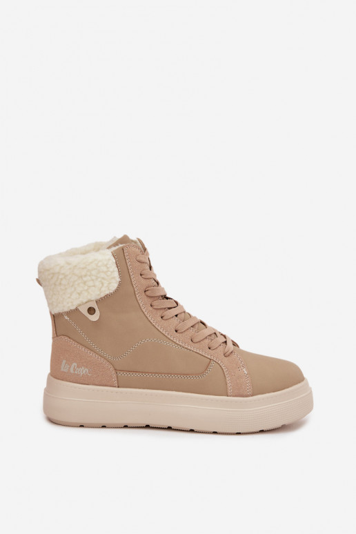 Botas de invierno Femenino con calentamiento Lee Cooper LCJ-25-01-3736 beige