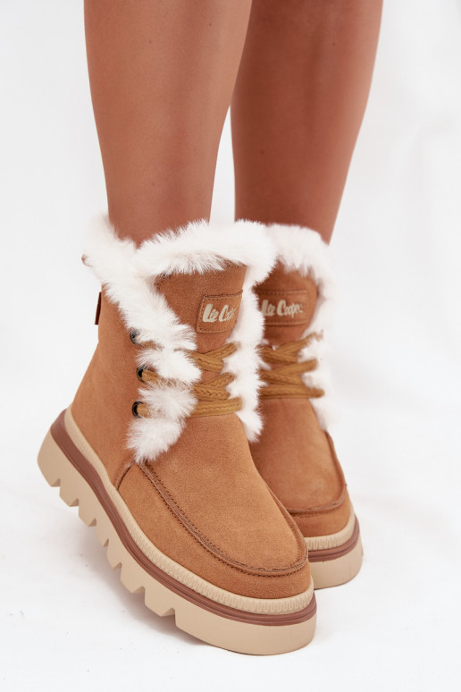 Botas de nieve FemeninoActivadoturalnego de gamuzau Lee Cooper LCJ-25-01-3738 color marrón Botas de nieve FemeninoActivadoturalnego de gamuzau Lee Cooper LCJ-25-01-3738 color marrón